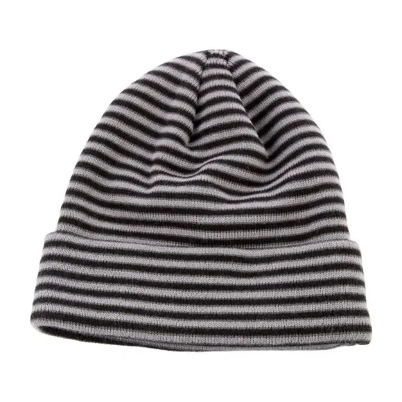 SUPREME Multi Stripe Beanie - Gray Black 2022 - Picture 3 of 3